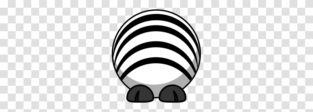 Zebra Body No Head Clip Art, Animal, Spiral, Coil, Invertebrate Transparent Png
