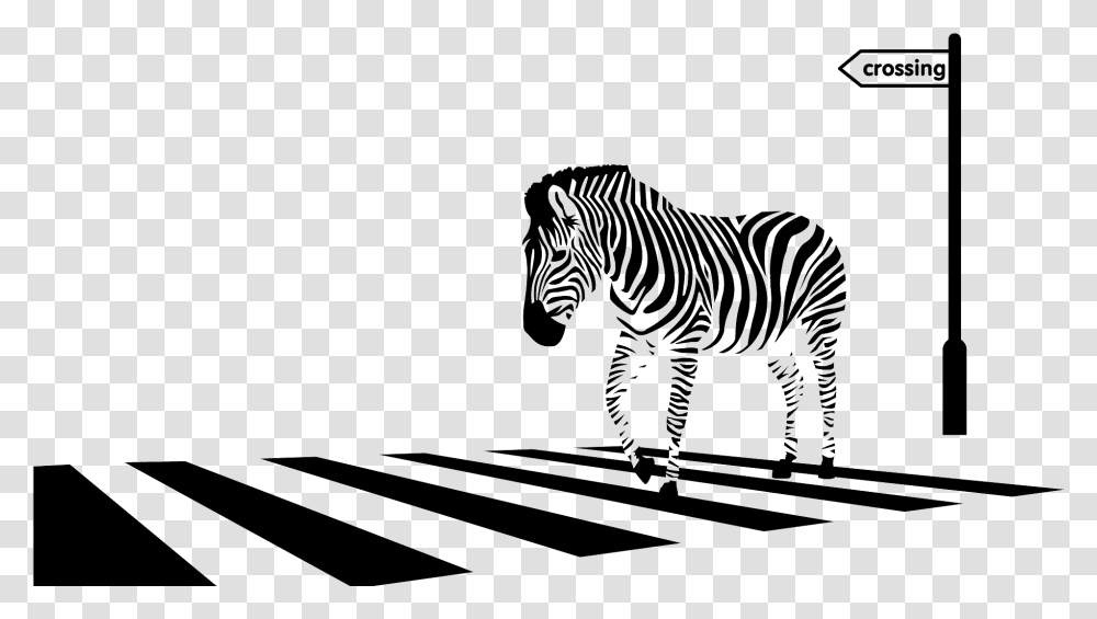 Zebra Border, Mammal, Animal, Silhouette, Elephant Transparent Png