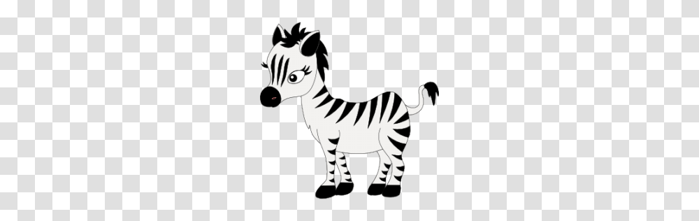 Zebra Clipart Cute, Stencil, Mammal, Animal, Person Transparent Png