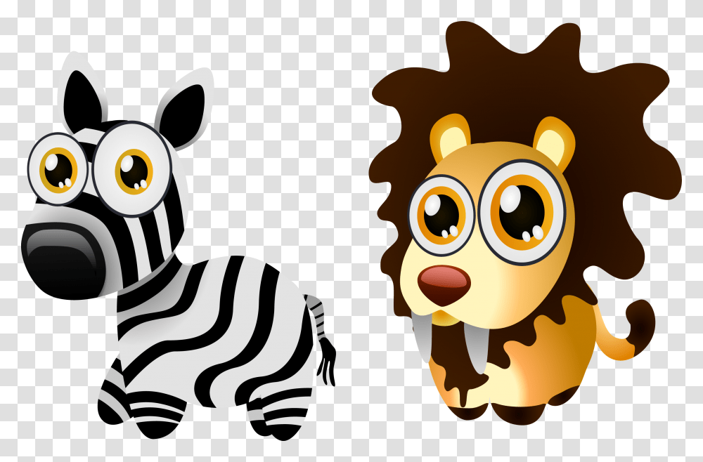Zebra Clipart Zebra Animation, Animal, Face, Mammal Transparent Png