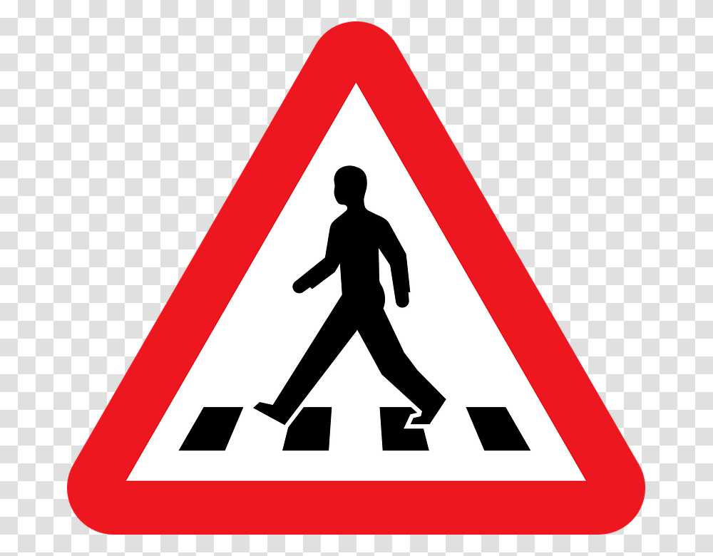 Zebra Crossing Clipart Black And White Clip Art Images, Person, Human, Sign Transparent Png