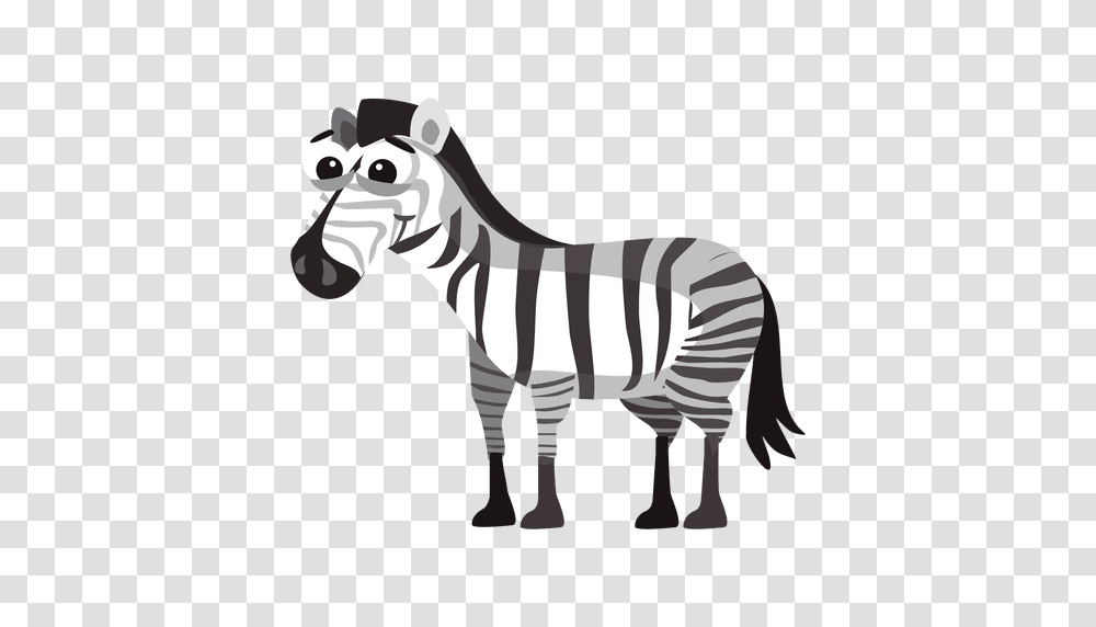Zebra Funny Cartoon, Wildlife, Mammal, Animal, Housing Transparent Png