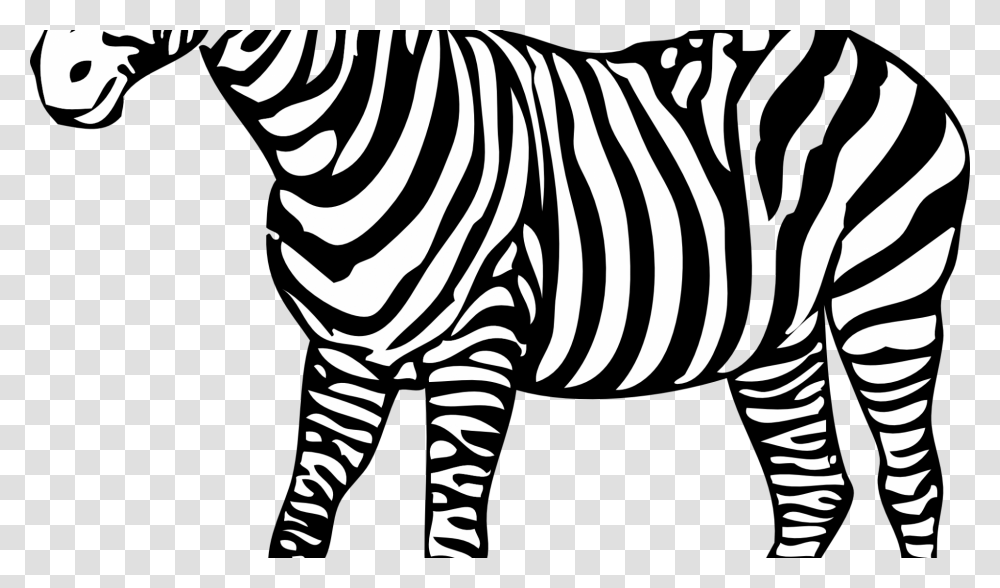 Zebra Head Clipart Black And White Zebra Black And White Clipart, Wildlife, Mammal, Animal Transparent Png