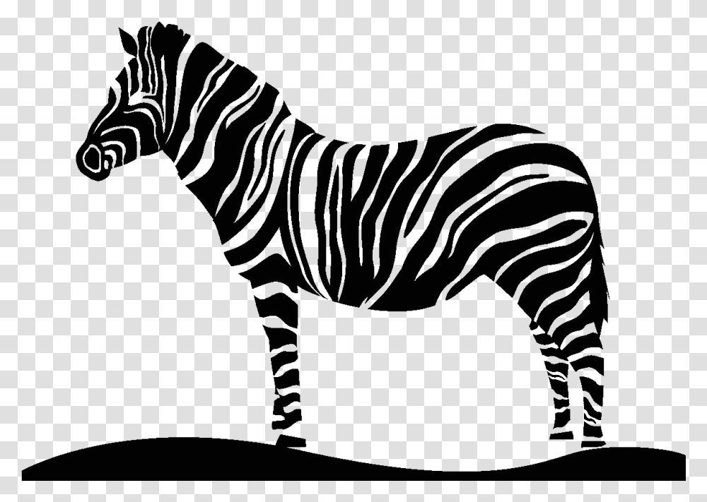 Zebra Horse Sticker Silhouette Animal Silhouette Animaux Zebre, Cat, Pet, Mammal, Black Cat Transparent Png