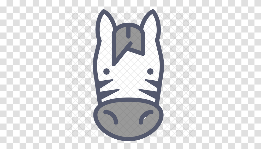 Zebra Icon Cartoon, Clothing, Apparel, Nature, Outdoors Transparent Png