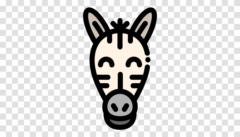 Zebra Icon Horse, Stencil, Label, Text, Symbol Transparent Png