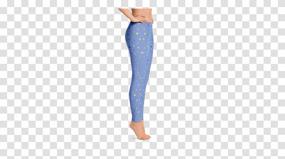 Zebra In Palace Blue Leggings Cotton Quill, Apparel, Female, Person Transparent Png
