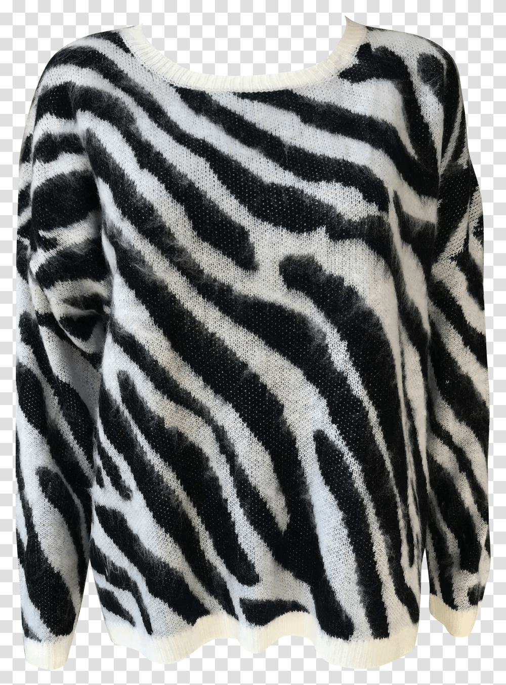 Zebra Jumper Download Sweater Transparent Png