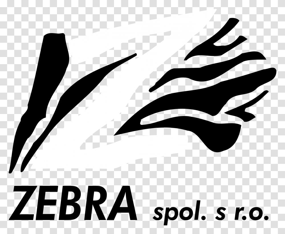 Zebra Logo Black And White Graphic Design, Axe, Label, Alphabet Transparent Png