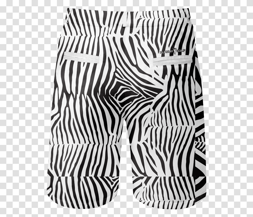 Zebra Print, Shirt, Shorts, Bag Transparent Png