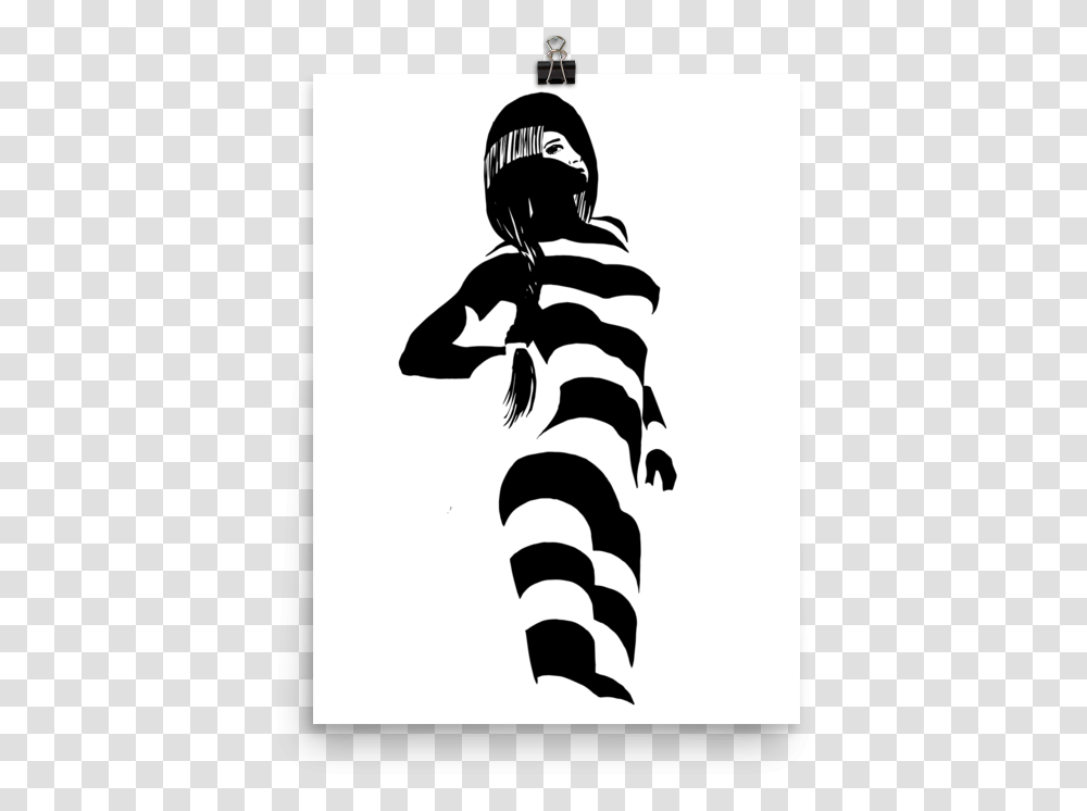 Zebra Silhouette Illustration, Stencil, Helmet, Apparel Transparent Png