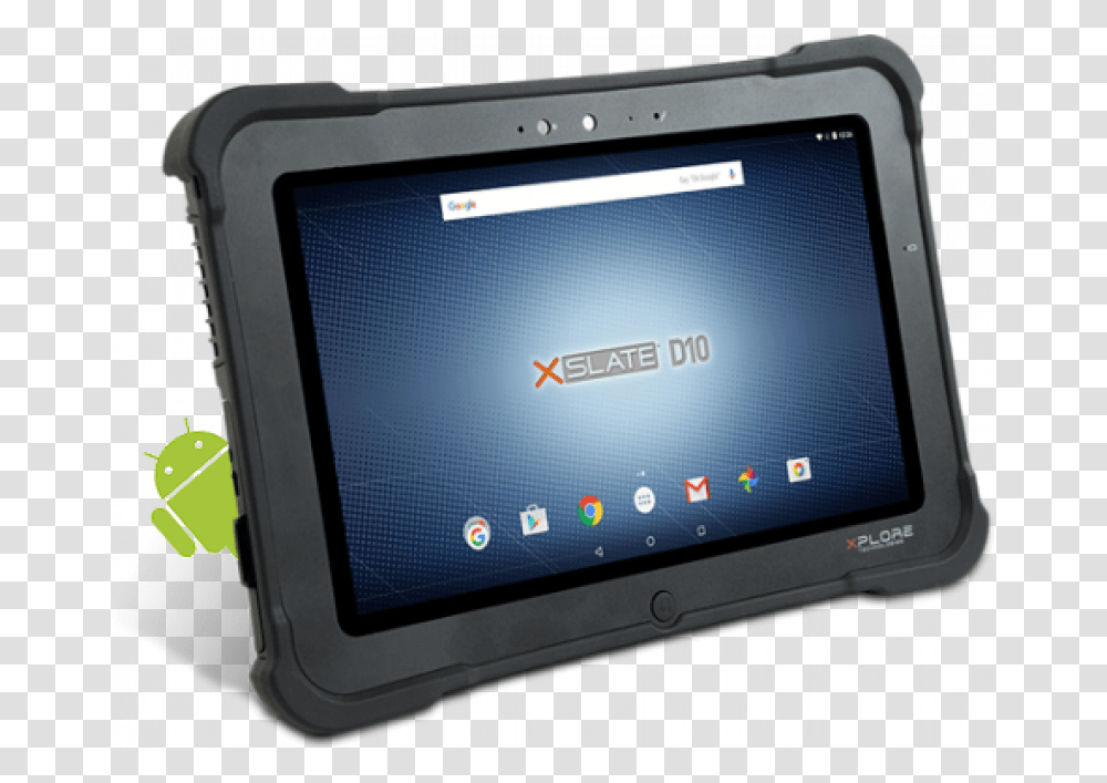 Zebra Xslate D10 Tablet Xplore, Tablet Computer, Electronics, Monitor, Screen Transparent Png