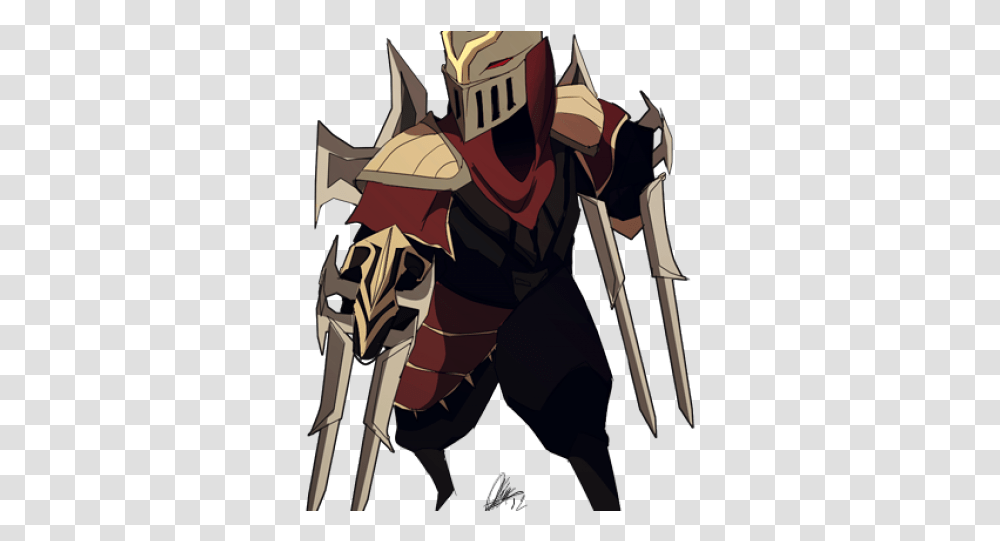 Zed The Master Of Shadows Images Zed League Of Legends, Person, Human, Knight, Duel Transparent Png