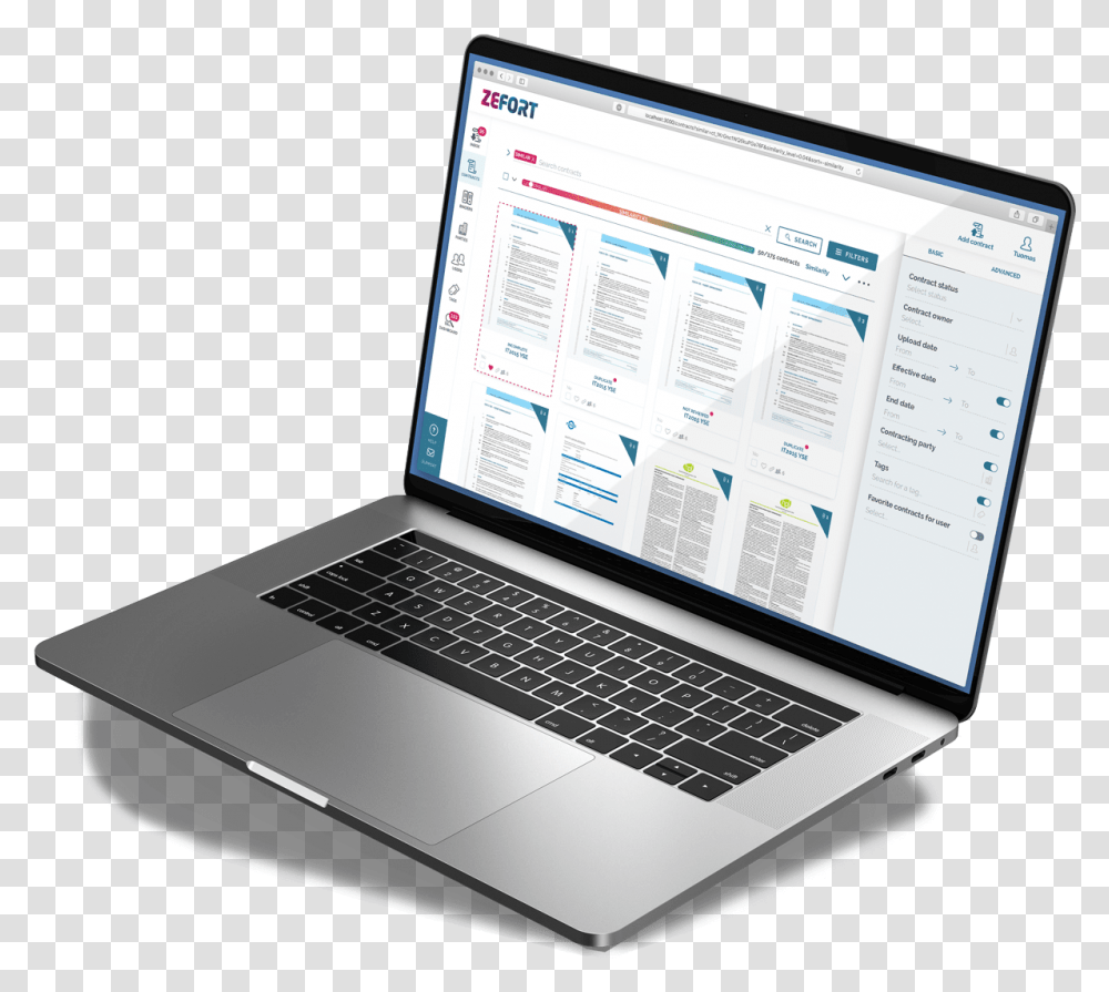 Zefort Contract Management For Docusign Space Bar, Laptop, Pc, Computer, Electronics Transparent Png
