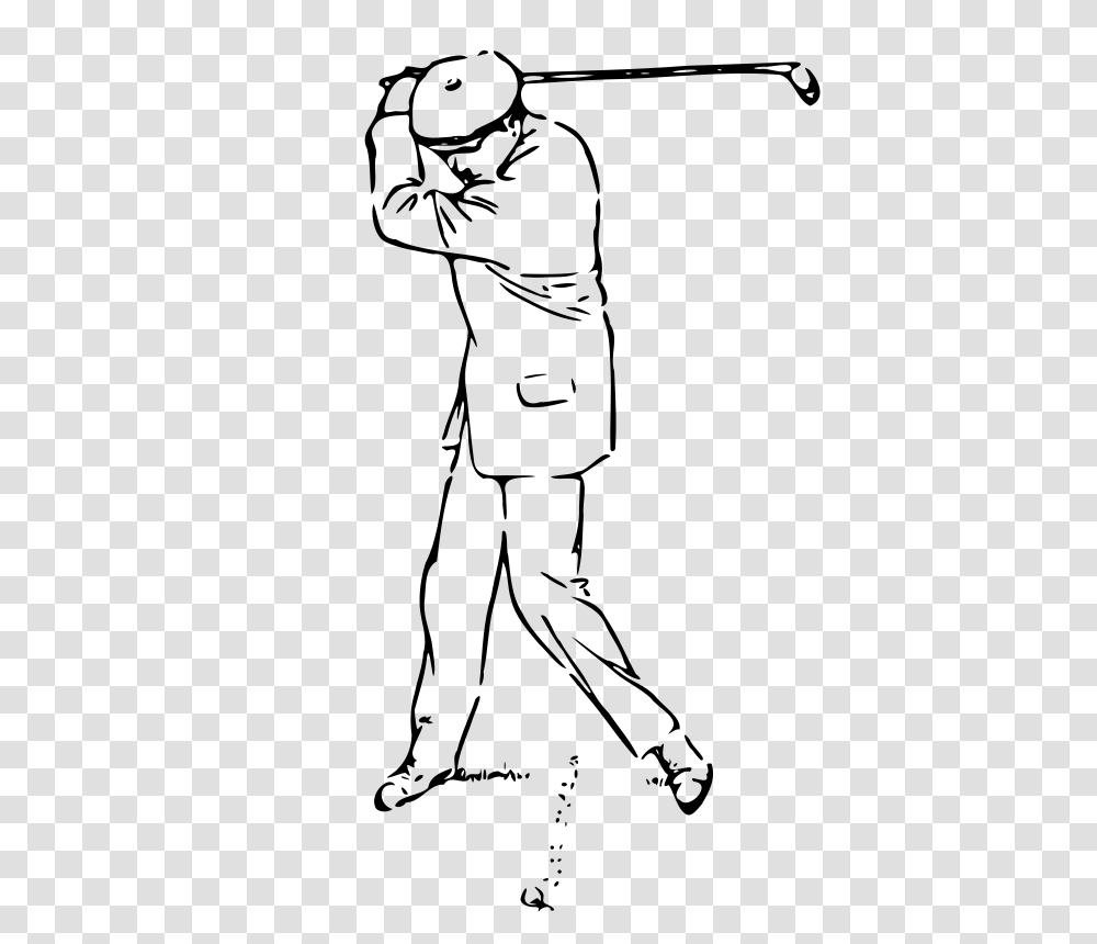 Zeimusu Golfer At The Top Of The Stroke, Sport, Gray, World Of Warcraft Transparent Png
