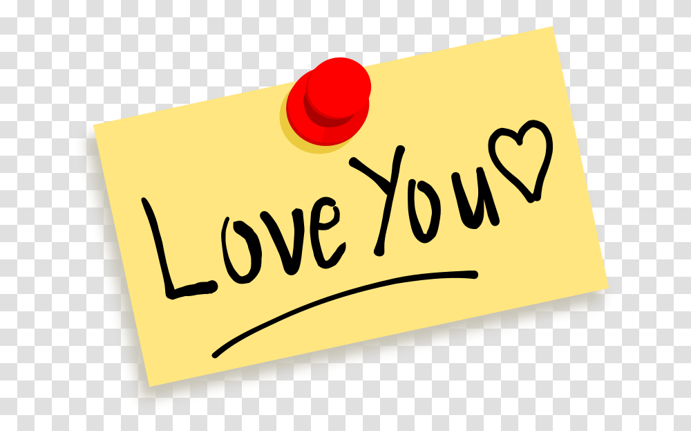 Zeimusu Thumbtack Note Love You, Emotion, Business Card, Paper Transparent Png