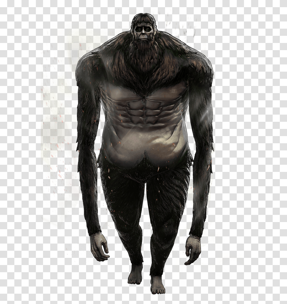 Zekerender Beast Titan Zeke Yeager, Skin, Back, Painting Transparent Png