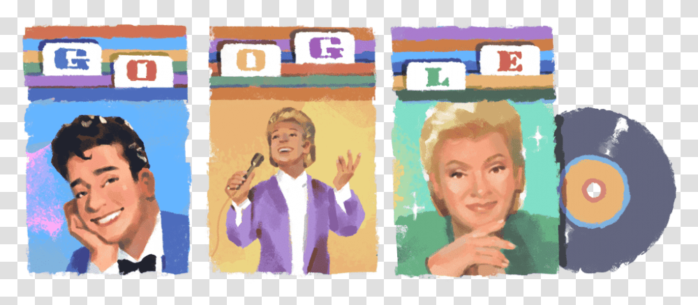 Zeki Mrens 87th Birthday Google Doodle Zeki Mren, Person, Face, Advertisement, Poster Transparent Png