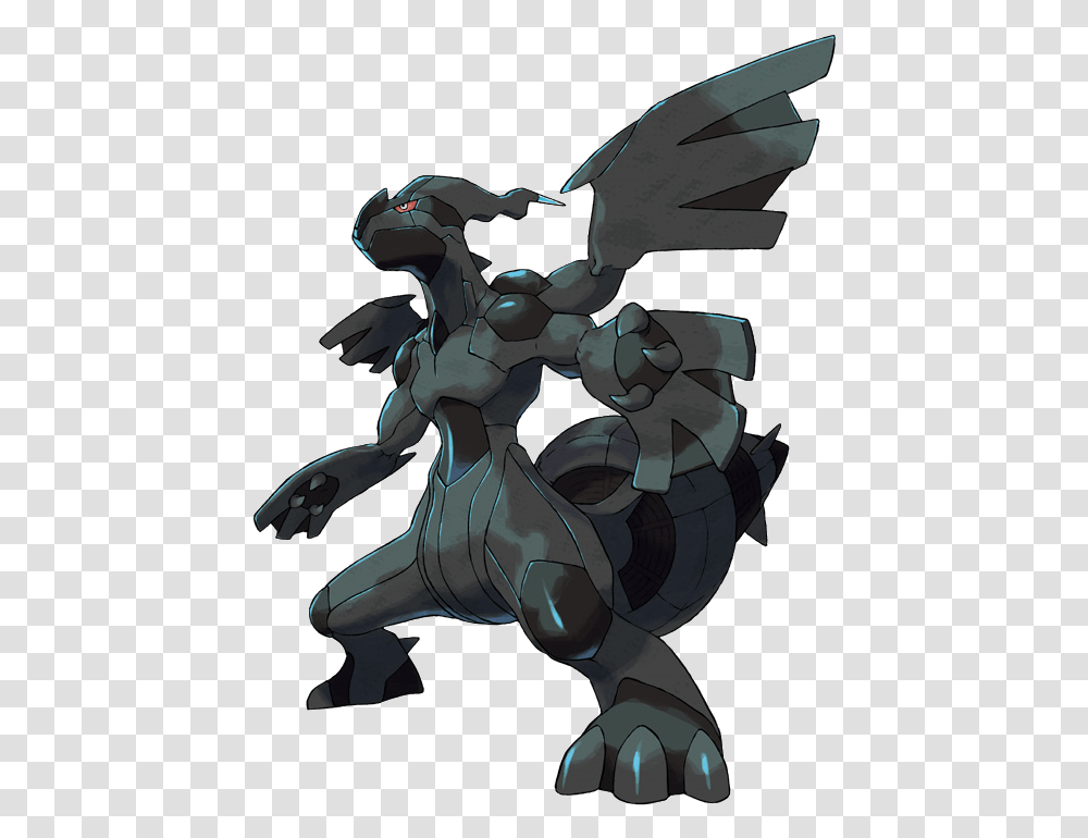 Zekrom Pokemon, Dragon, Mammal, Animal, Statue Transparent Png