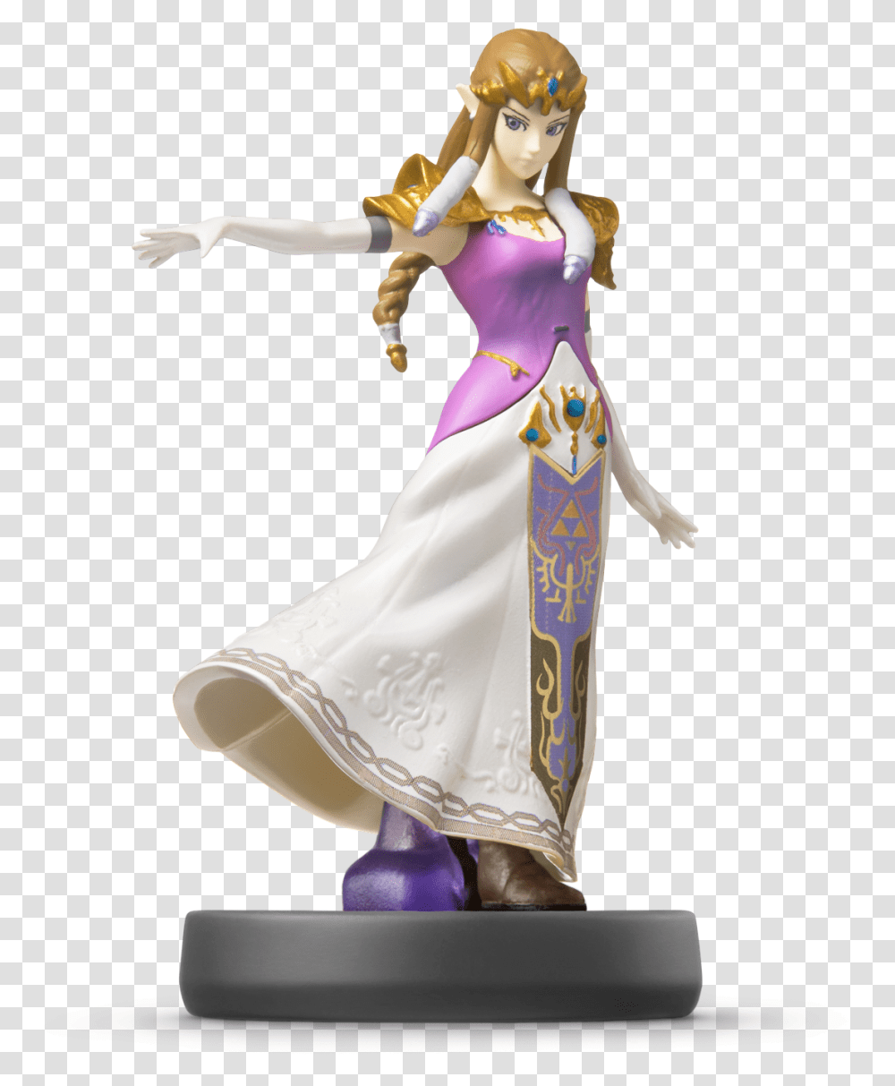 Zelda Amiibo Amiibo Zelda Super Smash Bros, Figurine, Person, Human, Leisure Activities Transparent Png
