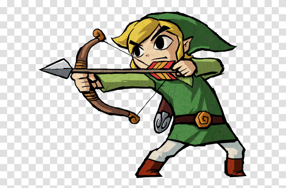 Zelda Clipart, Person, Human, Archery, Sport Transparent Png