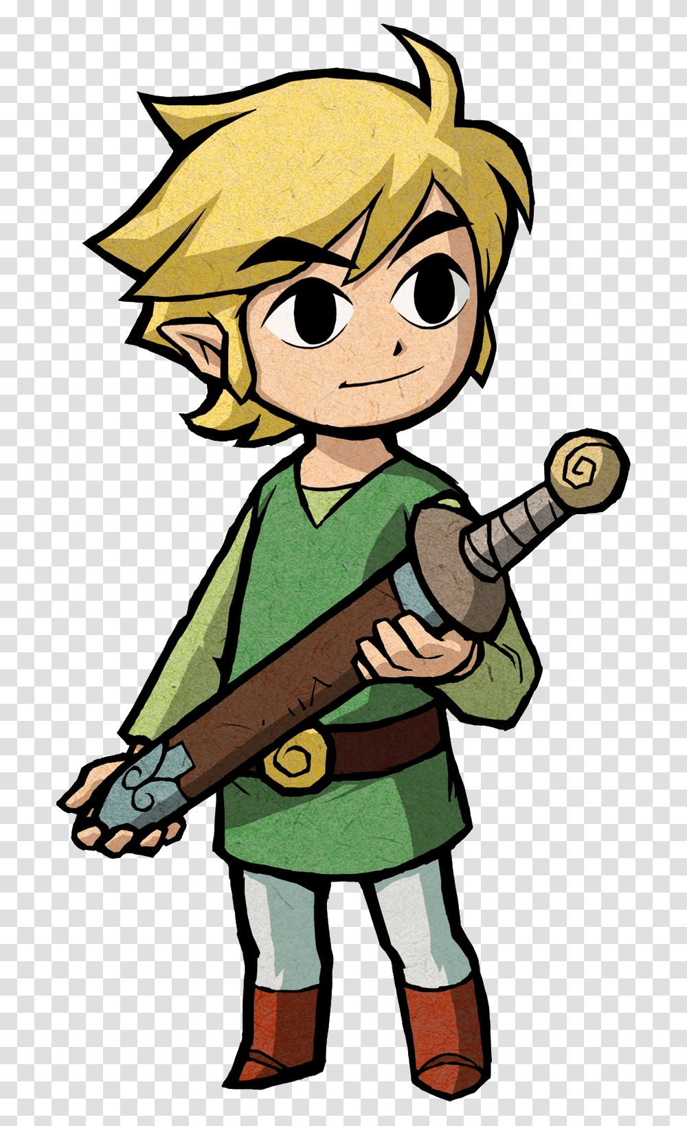 Zelda Link Picture, Person, Human, Leisure Activities, Musical Instrument Transparent Png