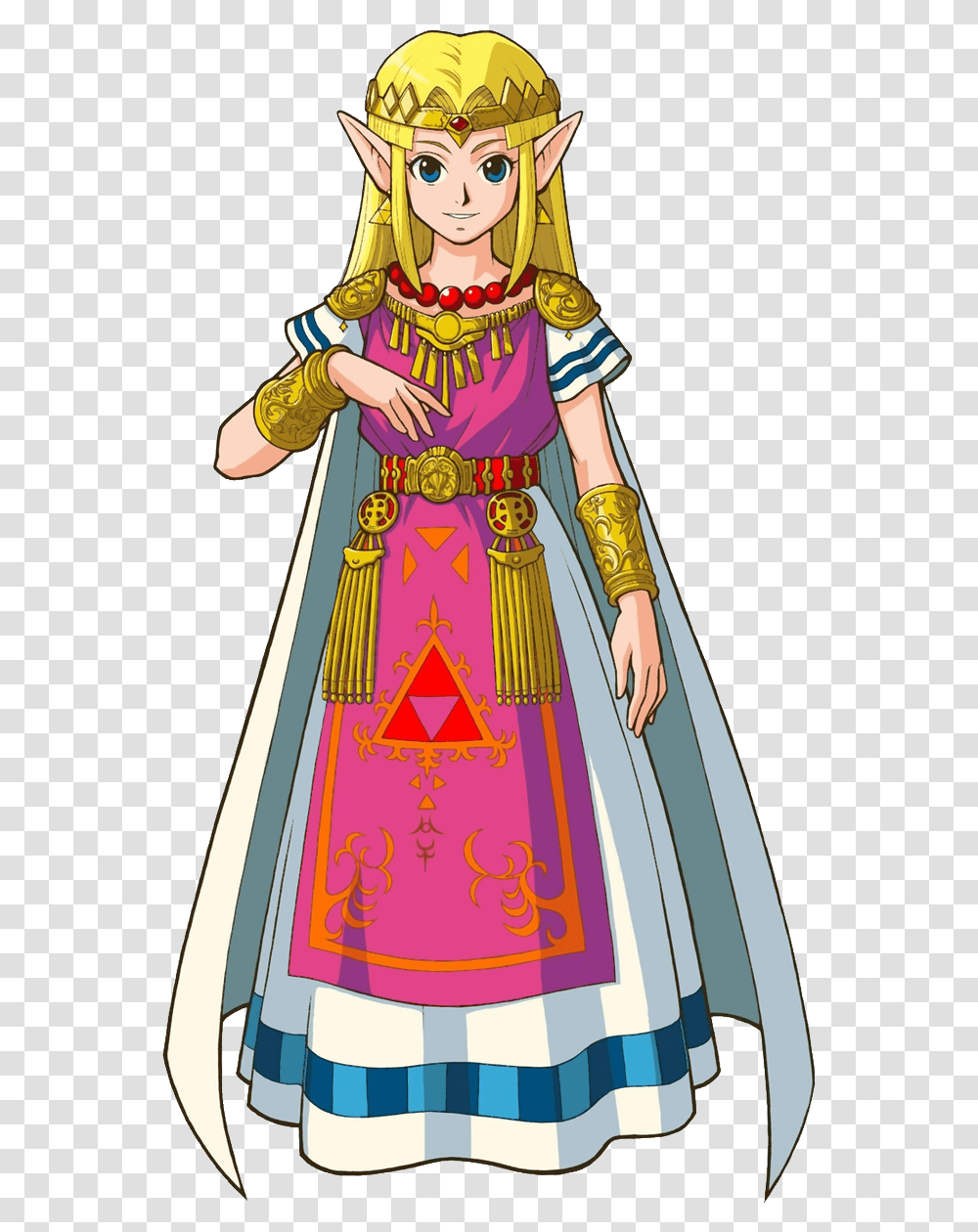 Zelda Link To The Past Zelda, Costume, Person, Female Transparent Png