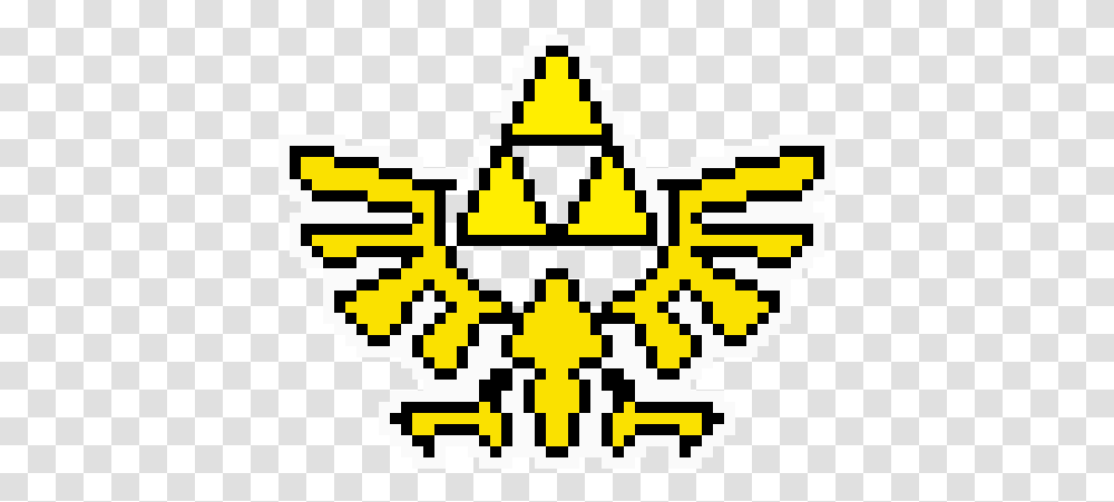 Zelda Logo Pixel Art, Rug Transparent Png