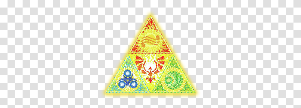 Zelda Logo Triangle, Rug Transparent Png