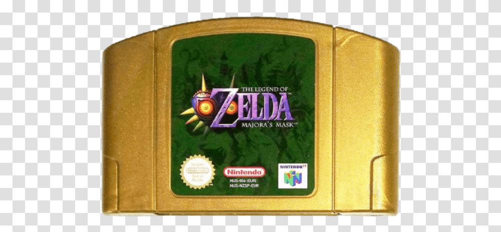 Zelda Majoras Mask Pal Clear Cartage Legend Of Zelda Mask Cartridge, Game Transparent Png
