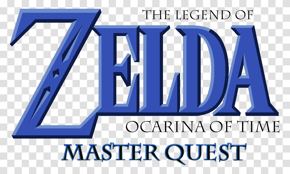 Zelda Master Quest Logo, Word, Alphabet, Label Transparent Png