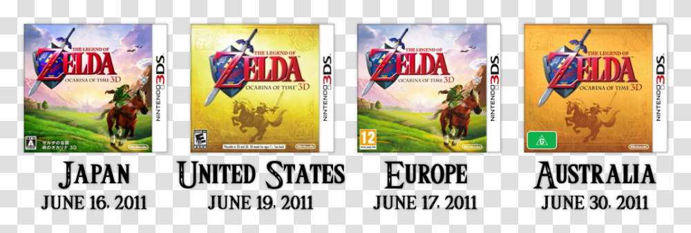 Zelda Ocarina Of Time 3ds Australia, Legend Of Zelda, Poster, Advertisement, Final Fantasy Transparent Png