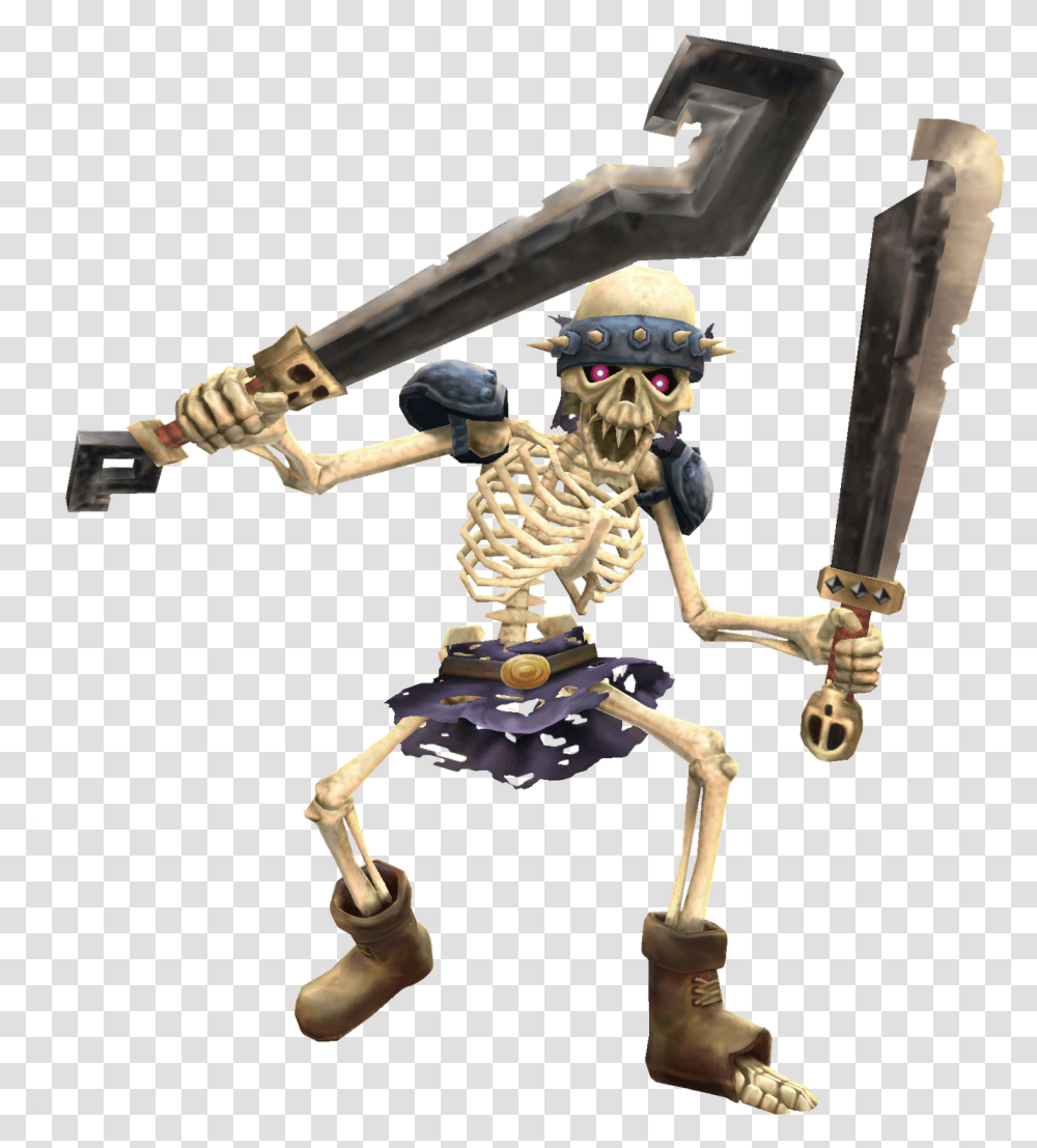 Zelda Skyward Sword Stalfos, Skeleton, Toy Transparent Png
