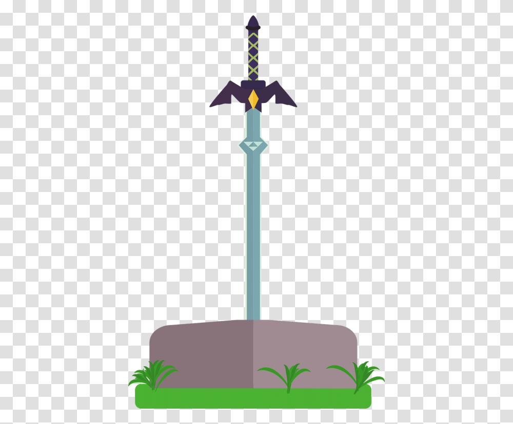 Zelda Sword Vector, Cross, Weapon, Weaponry Transparent Png
