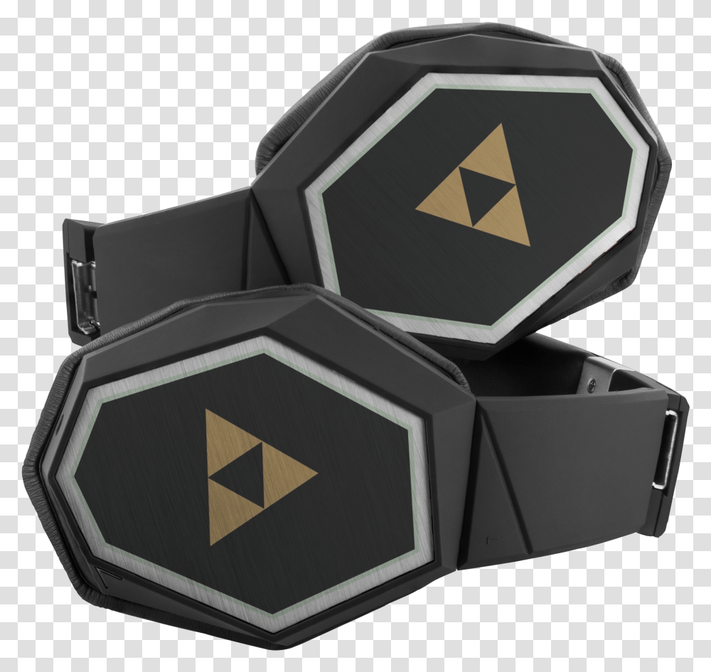 Zelda Triforce Wrapsody Bluetooth Headphones - Games Of Headphones, Box, Symbol, Armor, Buckle Transparent Png