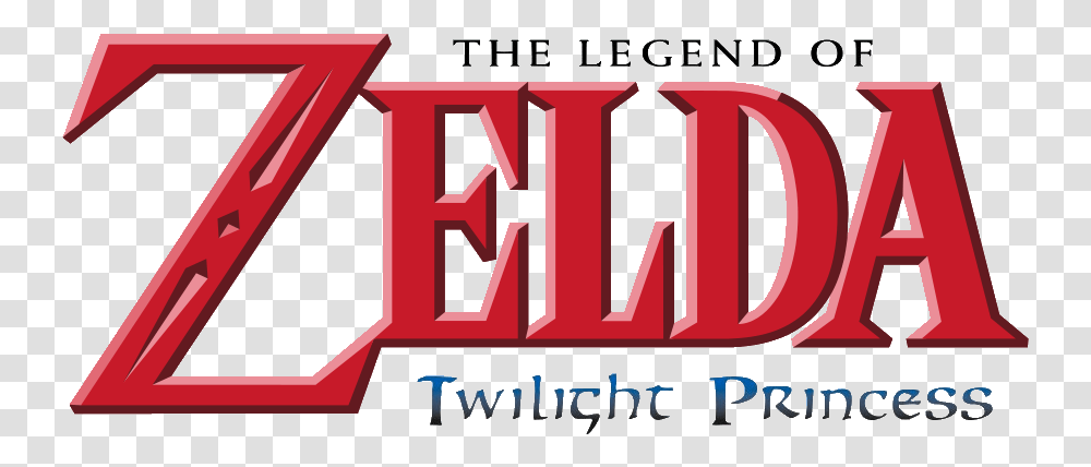 Zelda Twilight Princess Logo, Word, Label, Alphabet Transparent Png