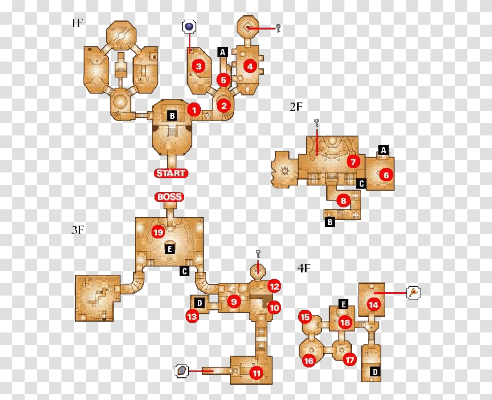 Zeldapedia Master Quest Spirit Temple Map, Game, Super Mario Transparent Png