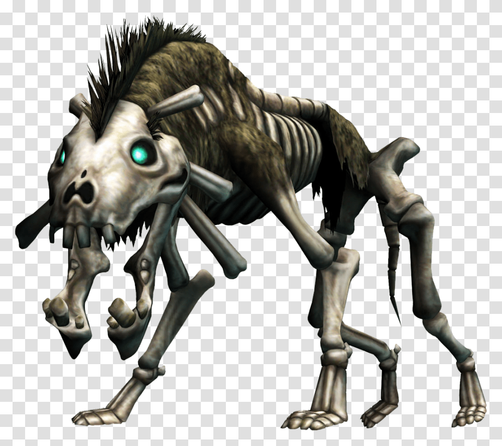 Zeldapedia Twilight Princess Skeleton Dogs, Horse, Mammal, Animal, Alien Transparent Png