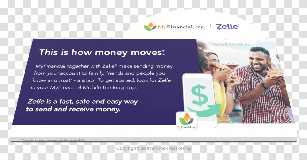 Zelle This Is How Money Moves Sharing, Person, Advertisement, Poster, Flyer Transparent Png