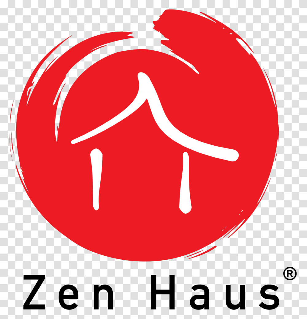 Zen Haus Logo Circle, Food, Plant, Heart, Hand Transparent Png