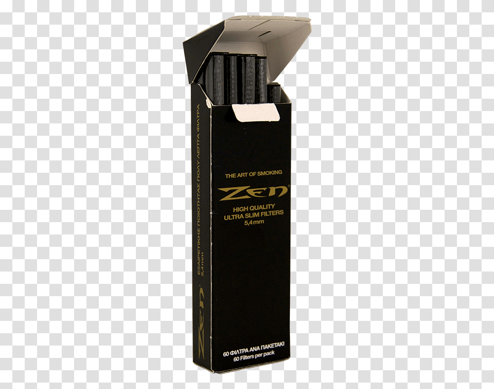 Zen Premium Black Ultra Tips, Bottle, Cosmetics, Aftershave, Perfume Transparent Png