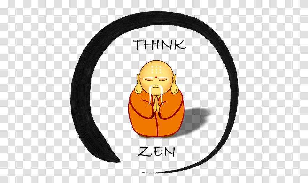 Zen Symbol With Buddha Tote Bag Happy, Wasp, Insect, Animal, Snowman Transparent Png