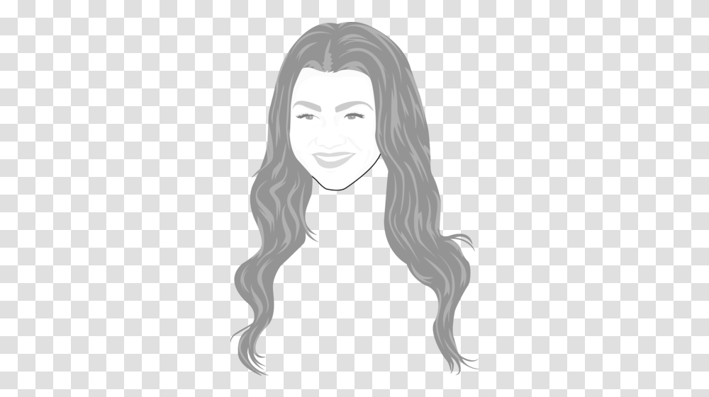 Zendaya Caricature By Thecartoonist Hair Design, Face, Person, Human, Drawing Transparent Png