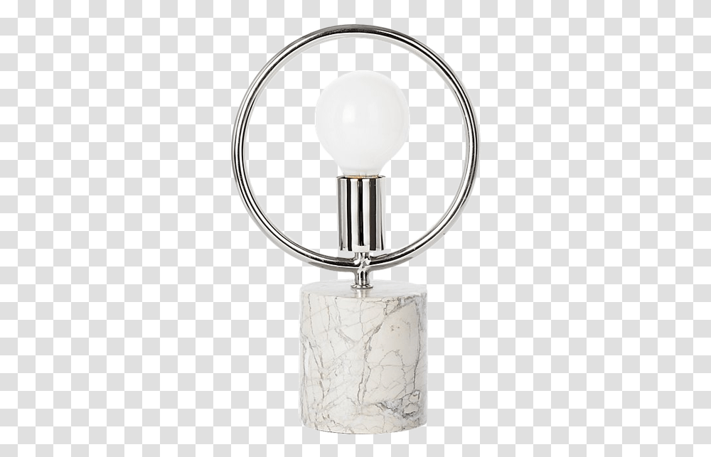 Zendaya White Marble Table Lamp Zendaya Marble Table Lamp, Light, Trophy, Lightbulb Transparent Png