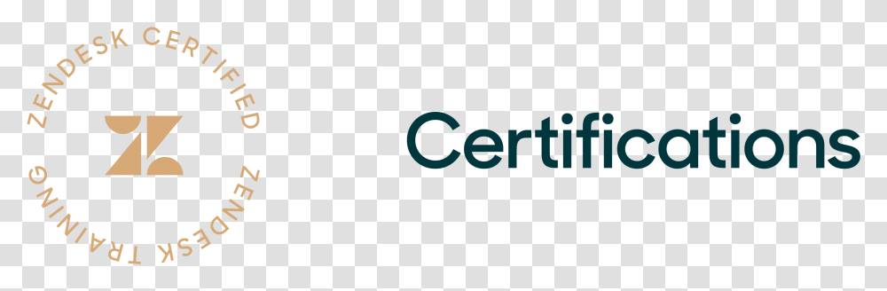 Zendesk Certifications Certifications, Logo, Trademark Transparent Png