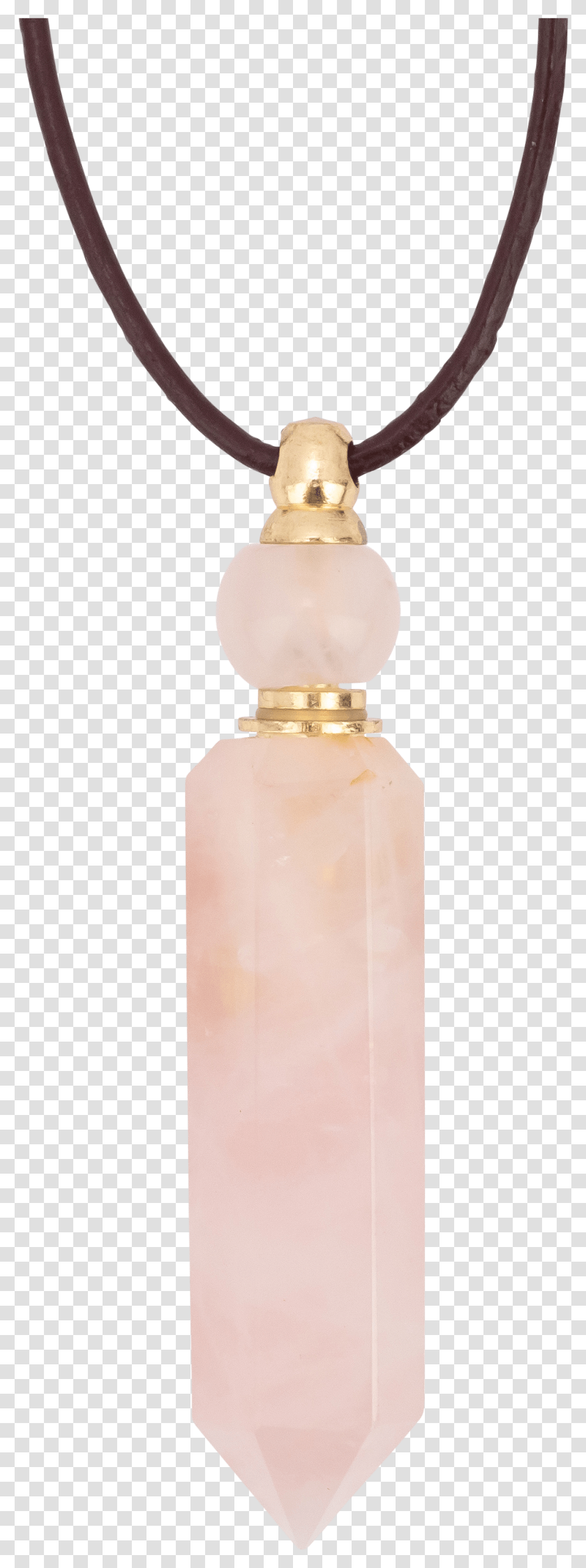Zengo Rose Quartz Crystal Vial Necklace Locket, Lamp, Lighting, Table Lamp, Lampshade Transparent Png