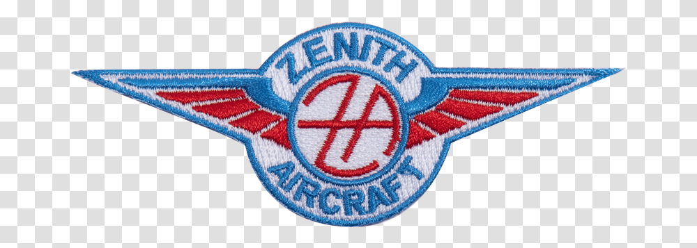 Zenith Aircraft Logo Patch Emblem, Symbol, Trademark, Rug, Badge Transparent Png