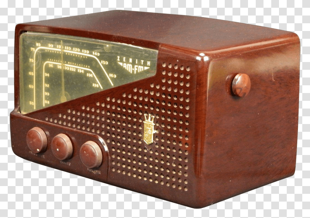 Zenith Am Amp Fm Radio Model 7h822z Electronics, Box Transparent Png