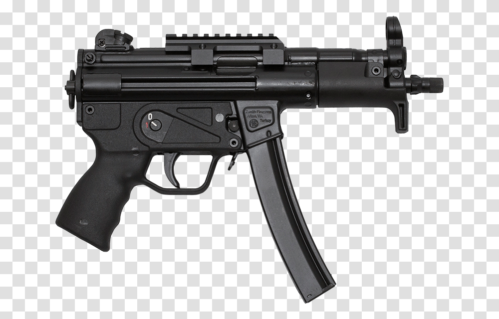 Zenith Z5rs Classic, Gun, Weapon, Weaponry, Machine Gun Transparent Png