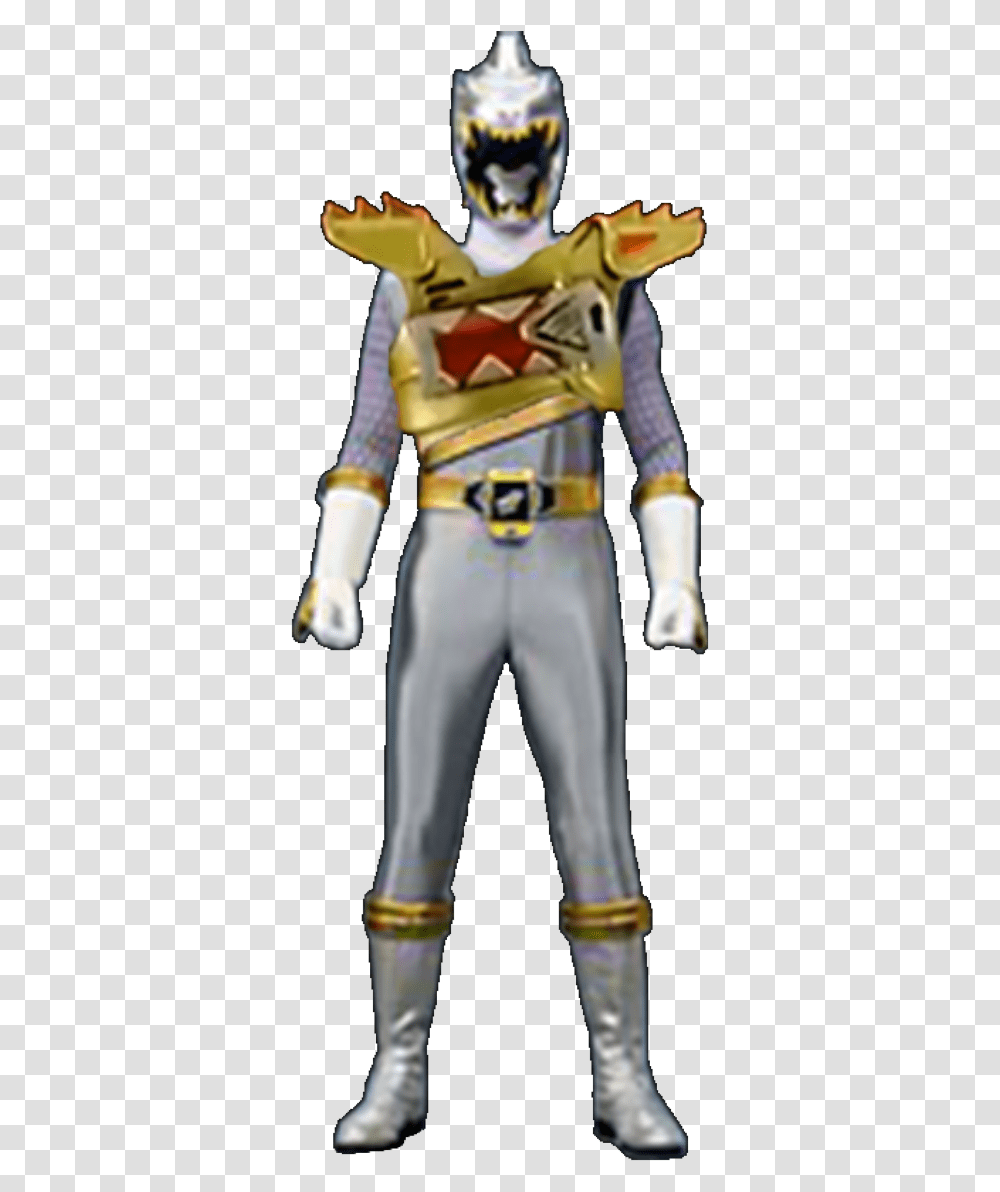 Zenowing Dsc Silver Power Ranger Dino Charge, Costume, Person, Cape Transparent Png